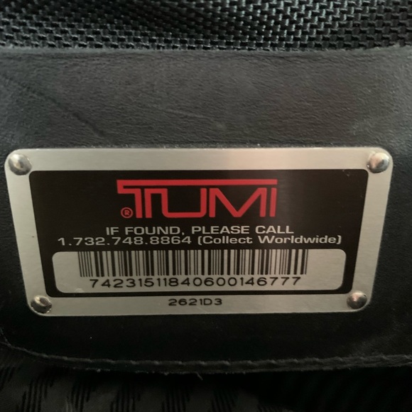 Tumi Ballistic Nylon Alpha Expandable Organizer Laptop Brief - Picture 5 of 14